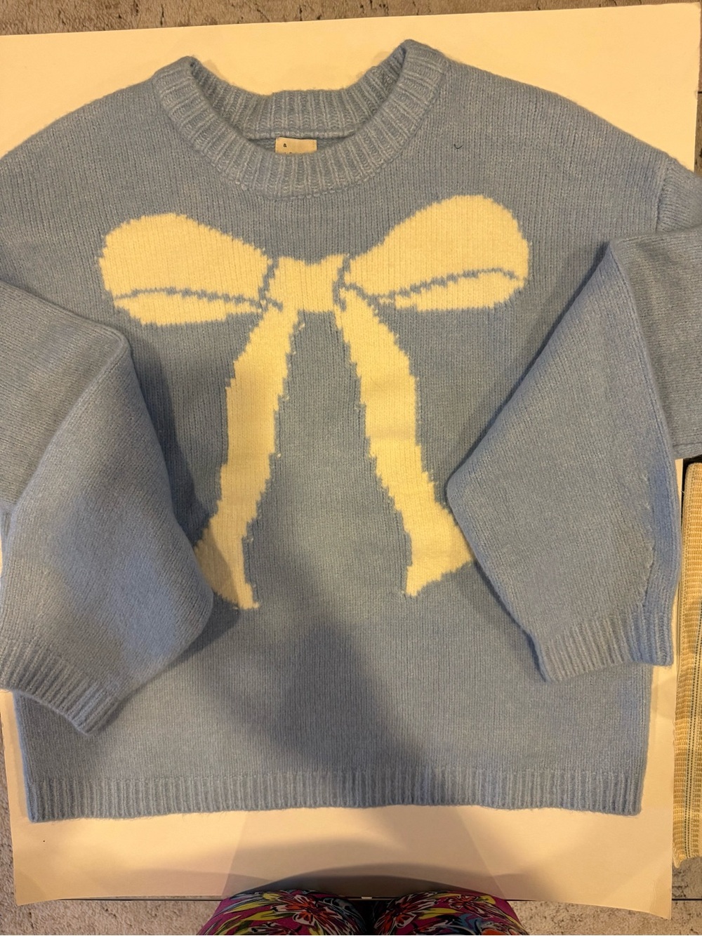 BRAND NEW: "A New Day" Blue Crewneck Knit Sweater/Pullover Women's Medium